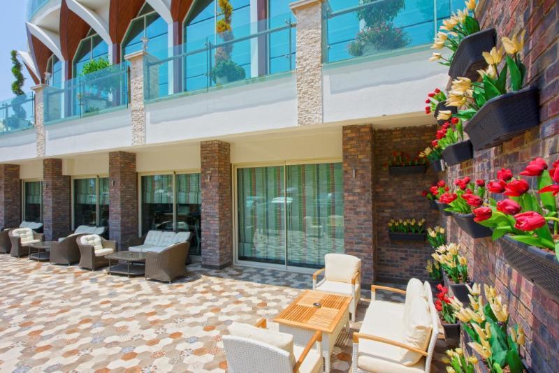 Asia Beach Resort & Spa Hotel Alanya Kültér fotó