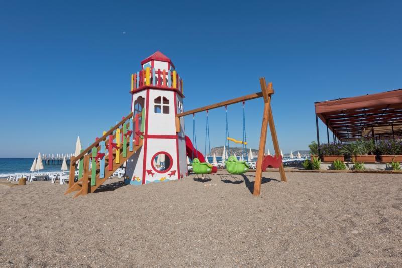 Asia Beach Resort & Spa Hotel Alanya Kültér fotó