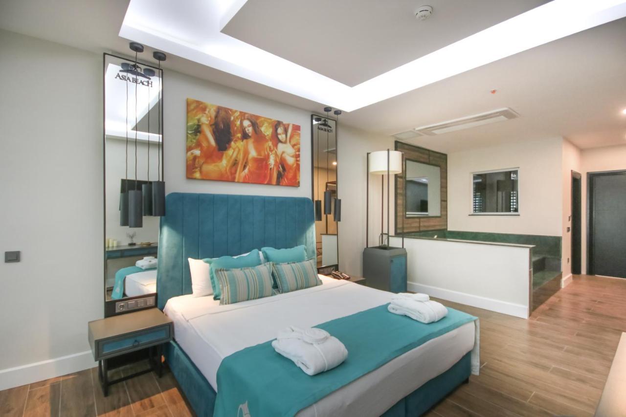 Asia Beach Resort & Spa Hotel Alanya Kültér fotó
