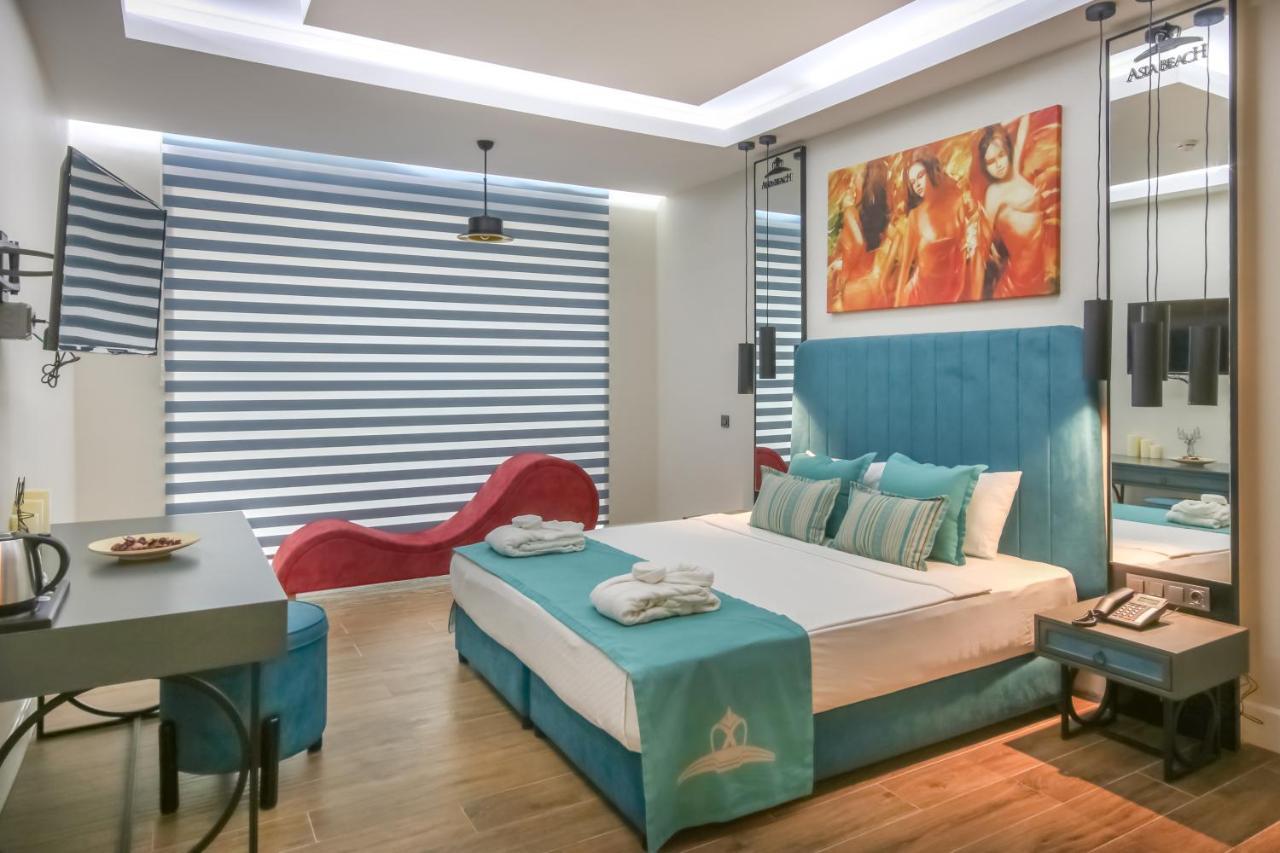 Asia Beach Resort & Spa Hotel Alanya Kültér fotó