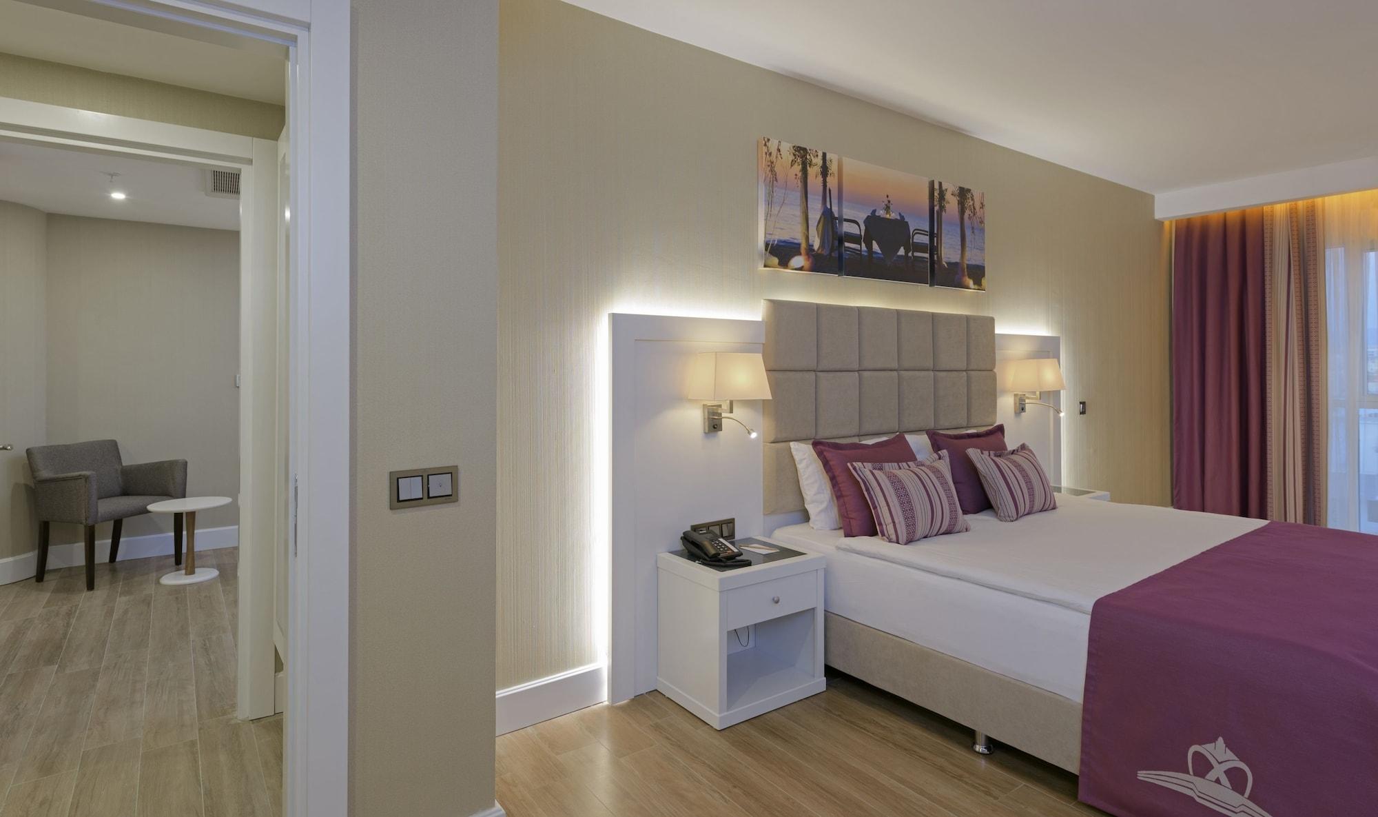 Asia Beach Resort & Spa Hotel Alanya Kültér fotó