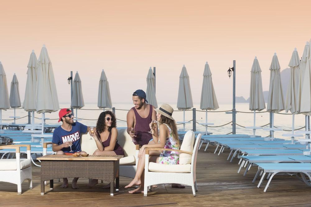 Asia Beach Resort & Spa Hotel Alanya Kültér fotó