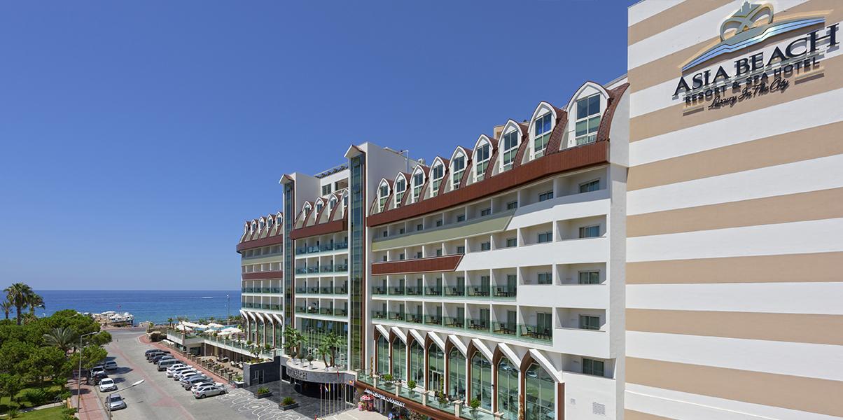 Asia Beach Resort & Spa Hotel Alanya Kültér fotó