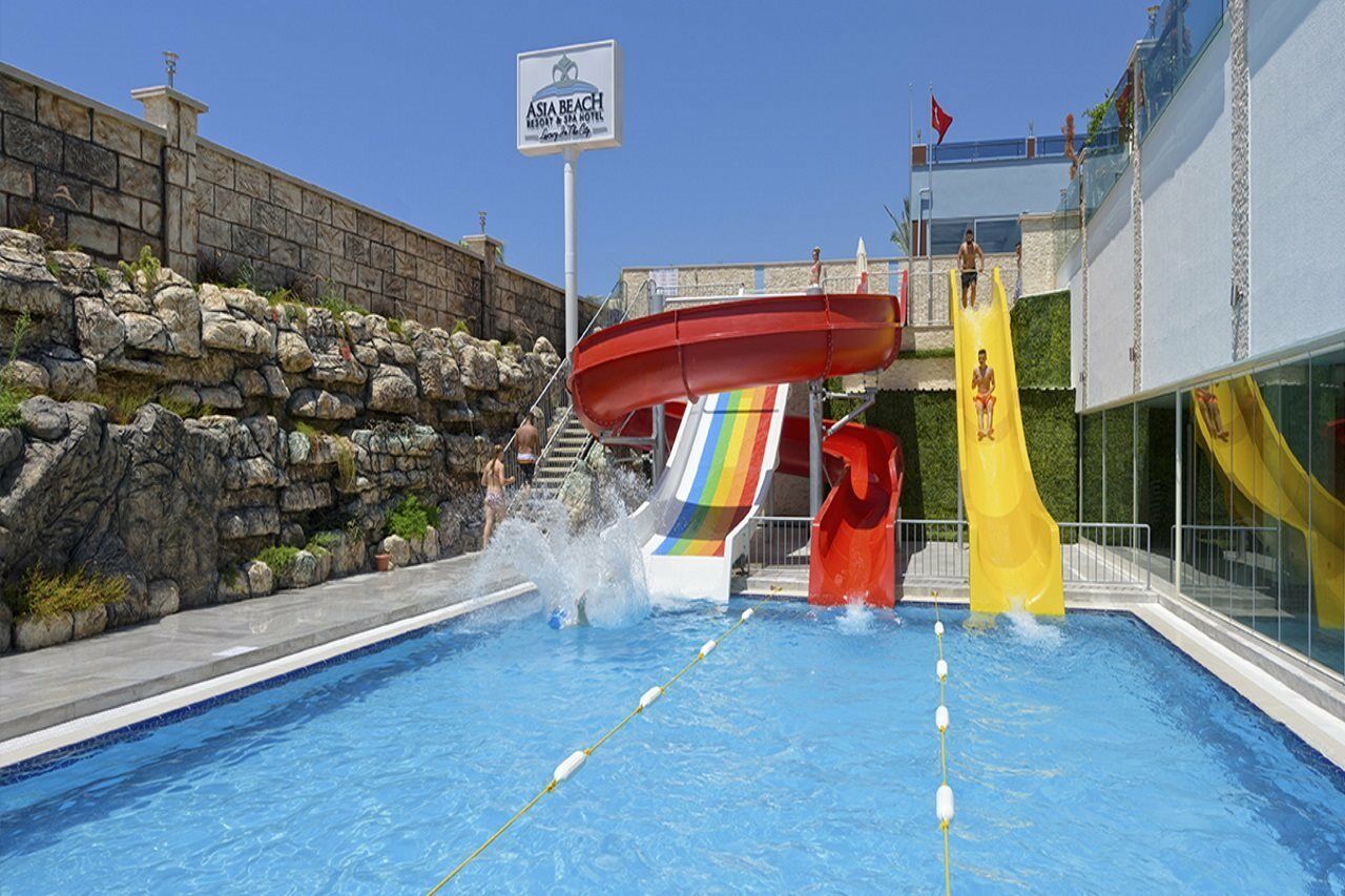 Asia Beach Resort & Spa Hotel Alanya Kültér fotó